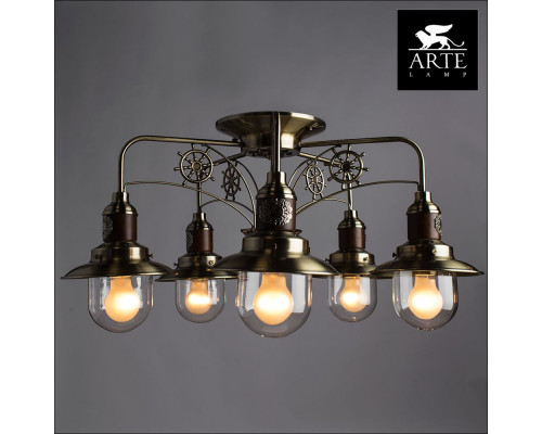 Дополнительное фото Люстра потолочная Arte Lamp Sailor A4524PL-5AB: Купить в Интернет магазин освещения GCSVET.RU