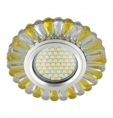 Светильник встраиваемый Fametto Luciole DLS-L145 Gu5.3 Glassy/Gold