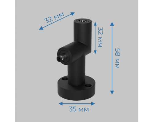 Дополнительное фото L-соединитель (IN-OUT) IMEX Thin & Smart IL.0060.4003-BK: Купить в Интернет магазин освещения GCSVET.RU