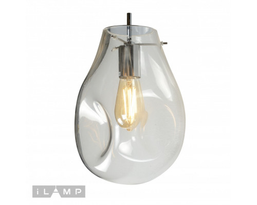 Дополнительное фото Светильник подвесной iLamp Pear 8827/1P CR: Купить в Интернет магазин освещения GCSVET.RU