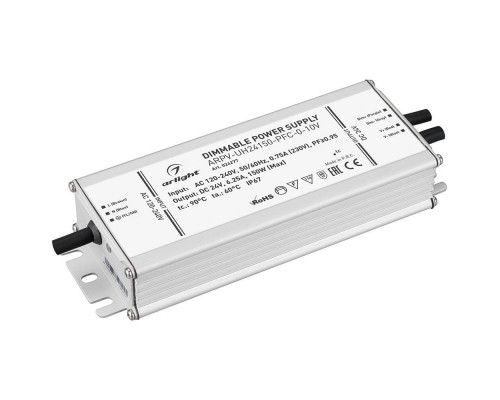 Основное фото Сетевой адаптер Arlight ARPV-UH24150-PFC-0-10V (24V, 6.3A, 150W) 024277: Купить в Интернет магазин освещения GCSVET.RU