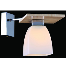 Настенный светильник Natali Kovaltseva Trento TRENTO 11401/1W CHROME, WHITE OAK
