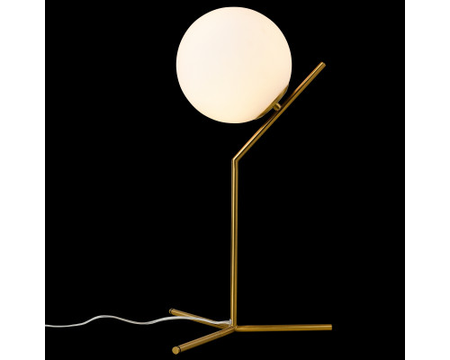 Дополнительное фото Лампа настольная Natali Kovaltseva RENZO 81423/1F GOLD SATIN: Купить в Интернет магазин освещения GCSVET.RU