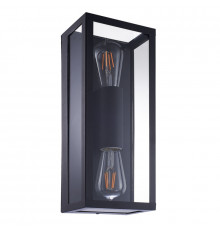 Светильник настенный для улицы Arte Lamp Belfast A4569AL-2BK