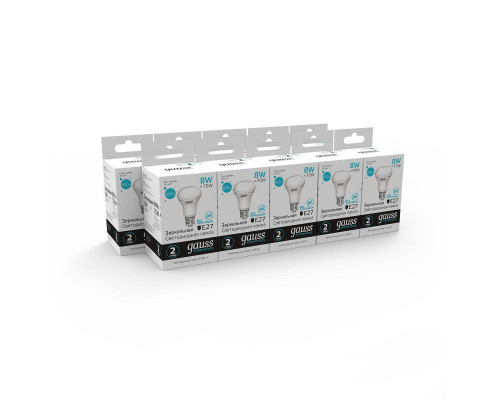 Дополнительное фото Светодиодная лампочка Gauss Elementary R63 63228: Купить в Интернет магазин освещения GCSVET.RU