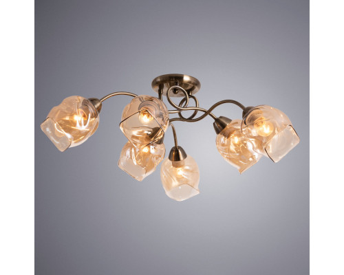 Дополнительное фото Люстра потолочная Arte Lamp Riccio A7758PL-6AB: Купить в Интернет магазин освещения GCSVET.RU