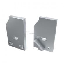 Заглушка Arlight 026734 для ALM-GLASS-10 левая с отверстием