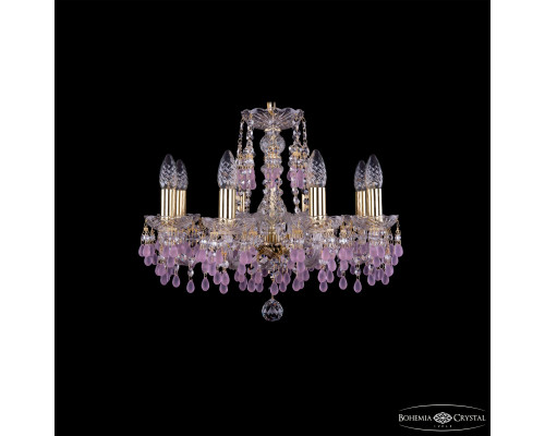 Основное фото Люстра подвесная Bohemia Ivele Crystal 1410/8/160 G V7010: Купить в Интернет магазин освещения GCSVET.RU