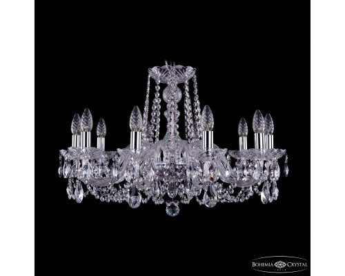 Основное фото Люстра подвесная Bohemia Ivele Crystal 1402/10/240 Ni: Купить в Интернет магазин освещения GCSVET.RU