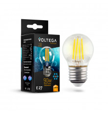 Светодиодная лампочка Voltega Globe E27 9W Graphene 7138