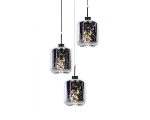 Дополнительное фото Подвесная люстра Lumina Deco Alacosmo LDP 6811-3 RD CHR: Купить в Интернет магазин освещения GCSVET.RU