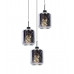 Дополнительное фото Подвесная люстра Lumina Deco Alacosmo LDP 6811-3 RD CHR: Купить в Интернет магазин освещения GCSVET.RU