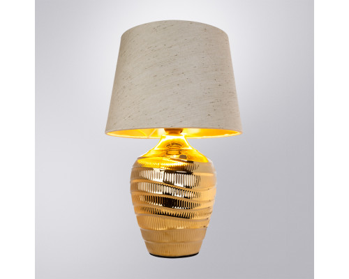 Дополнительное фото Лампа настольная Arte Lamp Korfu A4003LT-1GO: Купить в Интернет магазин освещения GCSVET.RU