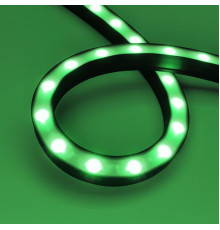 Грейзер Arlight DMX THOR-3D-F24-25x27mm 24V RGBW-Warm 3000 (24 W/m, IP65, 1m, wire x2) 045264