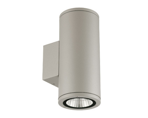 Основное фото Светильник настенный для улицы Uniel ULU-S22D-2x12W/2700K IP65 LIGHT GREY UL-00011084: Купить в Интернет магазин освещения GCSVET.RU