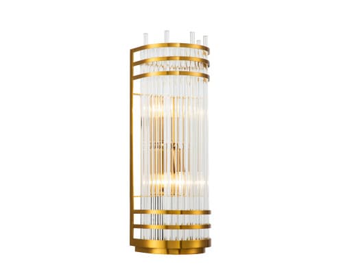 Основное фото Светильник настенный Delight Collection Wall lamp KM1284W-2 brass: Купить в Интернет магазин освещения GCSVET.RU