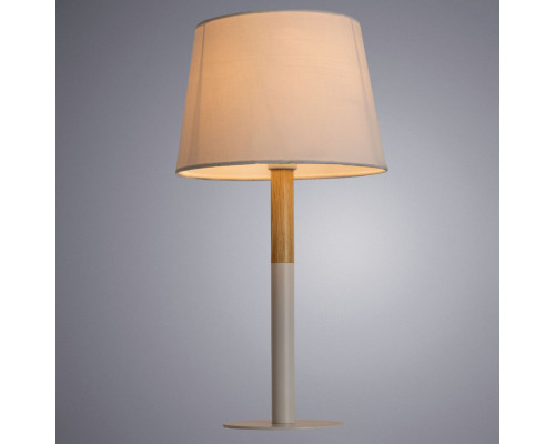 Дополнительное фото Лампа настольная ARTE Lamp A2102LT-1WH: Купить в Интернет магазин освещения GCSVET.RU