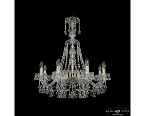 Основное фото Люстра подвесная Bohemia Ivele Crystal 1409/8/240/XL-75 G: Купить в Интернет магазин освещения GCSVET.RU