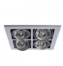 Светильник встраиваемый Arte Lamp Cardani A5930PL-4SI