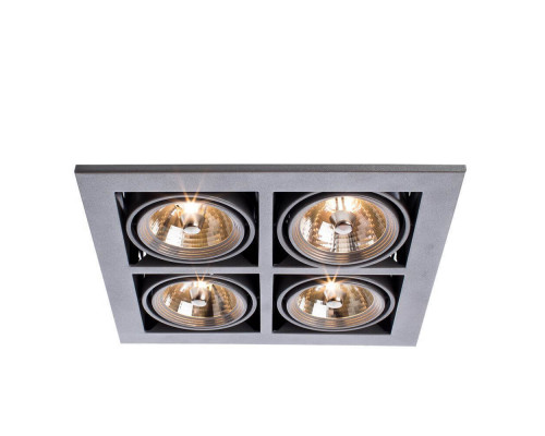 Дополнительное фото Светильник встраиваемый Arte Lamp Cardani A5930PL-4SI: Купить в Интернет магазин освещения GCSVET.RU