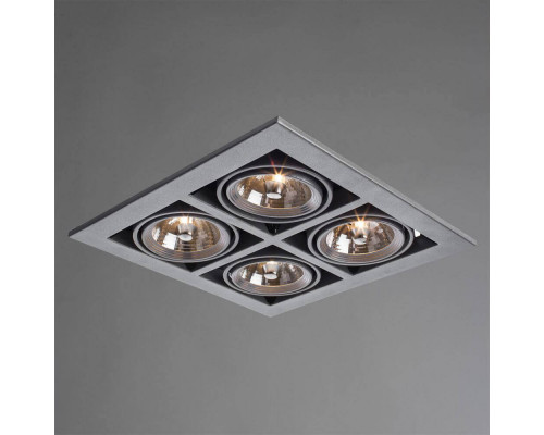 Дополнительное фото Светильник встраиваемый Arte Lamp Cardani A5930PL-4SI: Купить в Интернет магазин освещения GCSVET.RU