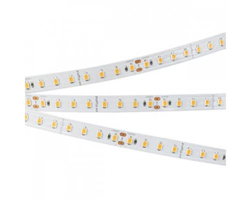 Основное фото Светодиодная лента (влагозащищенная) Arlight 18,4W/m 112LED/m 2835SMD теплый белый 5M 028744(2): Купить в Интернет магазин освещения GCSVET.RU