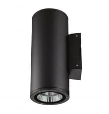 Светильник настенный для улицы Uniel ULU-S22D-2x22W/6400K IP65 BLACK UL-00010852