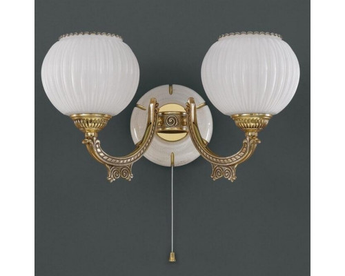 Основное фото Настенный светильник Reccagni Angelo A 8860/2: Купить в Интернет магазин освещения GCSVET.RU