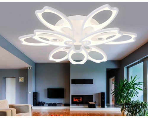 Дополнительное фото Люстра потолочная LED Ambrella Light Acrylica Original FA579: Купить в Интернет магазин освещения GCSVET.RU
