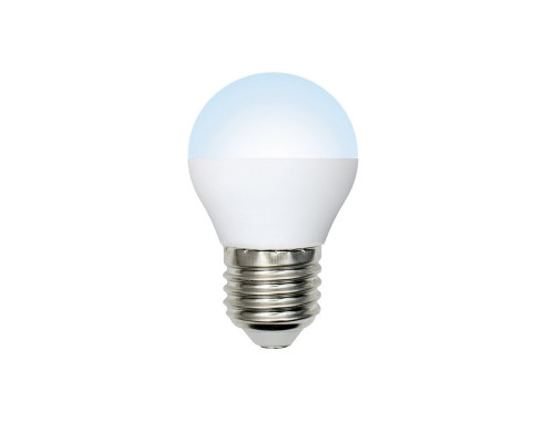 Основное фото Светодиодная лампочка Volpe LED-G45 LED-G45-9W/NW/E27/FR/NR картон: Купить в Интернет магазин освещения GCSVET.RU