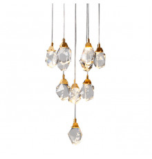 Светильник подвесной Delight Collection Crystal rock MD-020B-11 gold