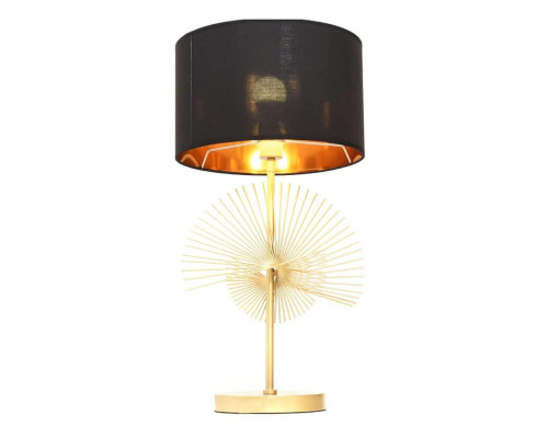 Дополнительное фото Лампа настольная Lumina Deco Fonti LDT 5534 GD+BK: Купить в Интернет магазин освещения GCSVET.RU