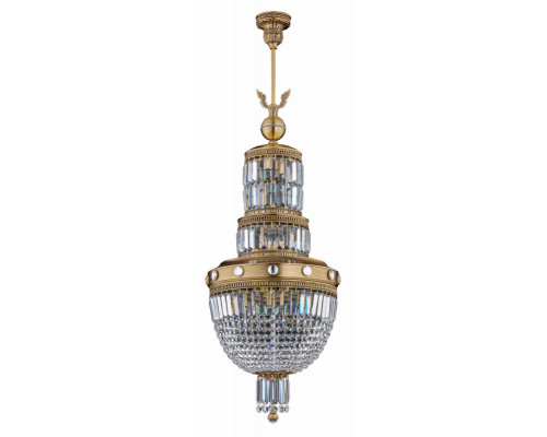 Основное фото Люстра потолочная Kutek SIENNA-CRYSTAL SWAROVSKI SIE-ZWD-1(P)400: Купить в Интернет магазин освещения GCSVET.RU