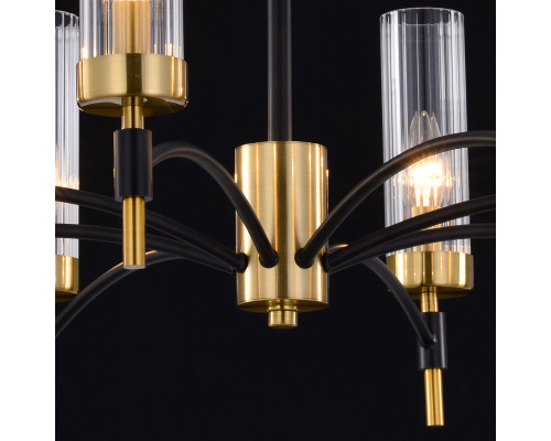 Дополнительное фото Люстра на штанге Illumico IL5177-8PLS-29 BRASS TUBO: Купить в Интернет магазин освещения GCSVET.RU