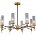 Дополнительное фото Люстра на штанге Illumico IL5177-8PLS-29 BRASS TUBO: Купить в Интернет магазин освещения GCSVET.RU