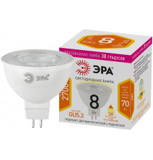 Светодиодная лампочка Эра LED Lense MR16-8W-827-GU5.3 Б0054938