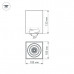Дополнительное фото Светильник накладной Arlight SP-Cubus-S100x100-8W Day4000 036053: Купить в Интернет магазин освещения GCSVET.RU
