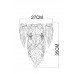 Дополнительное фото Светильник настенный Arte Lamp Lilly A4070AP-2GO: Купить в Интернет магазин освещения GCSVET.RU
