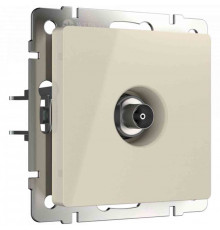 ТВ-розетка проходная Werkel (слоновая кость) W1184003 4690389155819