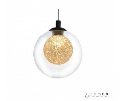 Дополнительное фото Светильник подвесной LED iLedex Oblivion C4457-1R CR: Купить в Интернет магазин освещения GCSVET.RU