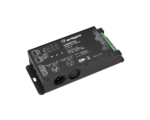 Основное фото Конвертер Arlight Smart-K24-DMX512 (12-24V, SPI, 2.4G) 027128: Купить в Интернет магазин освещения GCSVET.RU