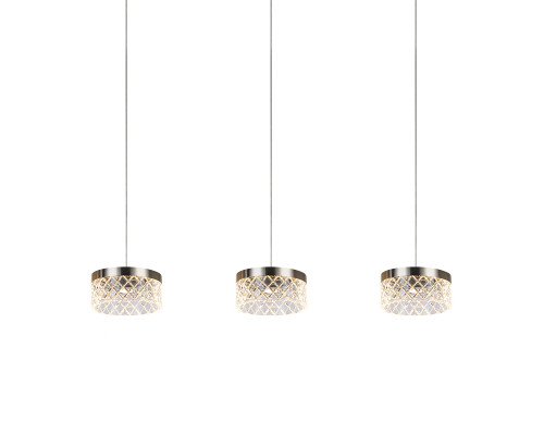 Основное фото Светильник подвесной Delight Collection MD21020075 MD21020075-3B satin nickel: Купить в Интернет магазин освещения GCSVET.RU