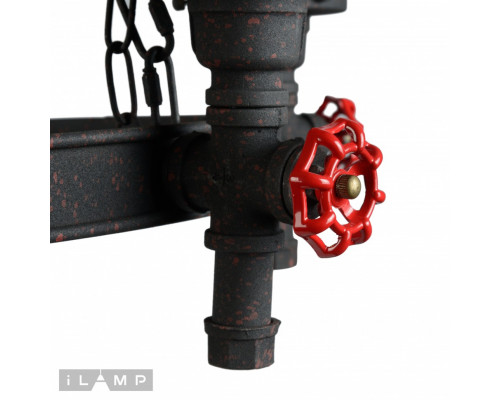 Дополнительное фото Люстра подвесная iLamp Loco P0182-6: Купить в Интернет магазин освещения GCSVET.RU