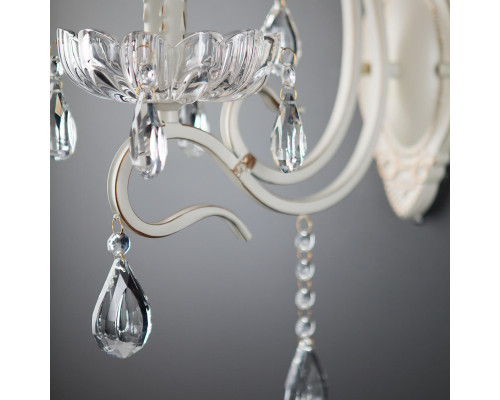 Дополнительное фото Настенный светильник Eurosvet 12205/1 белый Strotskis: Купить в Интернет магазин освещения GCSVET.RU