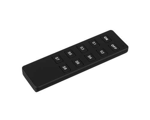 Основное фото Пульт Arlight SMART-801-22-8SC-MULTI Black (3V, 2.4G) 037335: Купить в Интернет магазин освещения GCSVET.RU