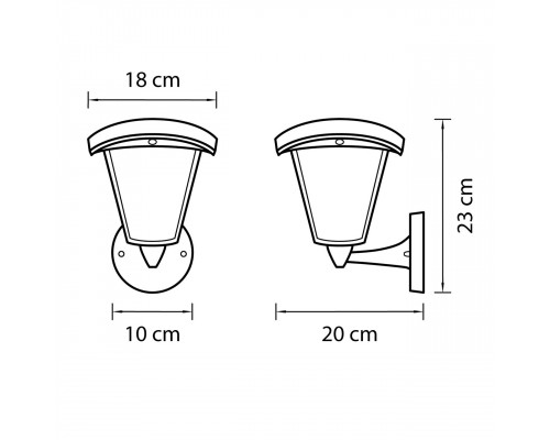 Дополнительное фото Светильник настенный LED для улицы Lightstar Lampione 375670: Купить в Интернет магазин освещения GCSVET.RU