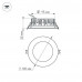 Дополнительное фото Светильник встраиваемый LED Arlight LTD-105WH-Frost-9W Day White 021492: Купить в Интернет магазин освещения GCSVET.RU