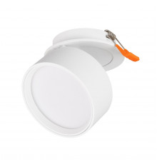 Светильник спот (встраиваемый) Arlight LGD-POT-BUILT-R85-12W Warm3000 (WH, 100 deg, 230V) 045780