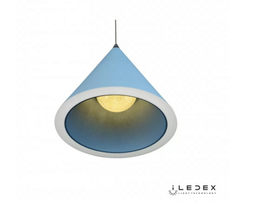 Дополнительное фото Светильник подвесной iLedex Moon WLD8858-1 Blue: Купить в Интернет магазин освещения GCSVET.RU