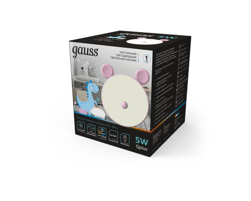 Дополнительное фото Лампа настольная Gauss Qplus NN7024: Купить в Интернет магазин освещения GCSVET.RU